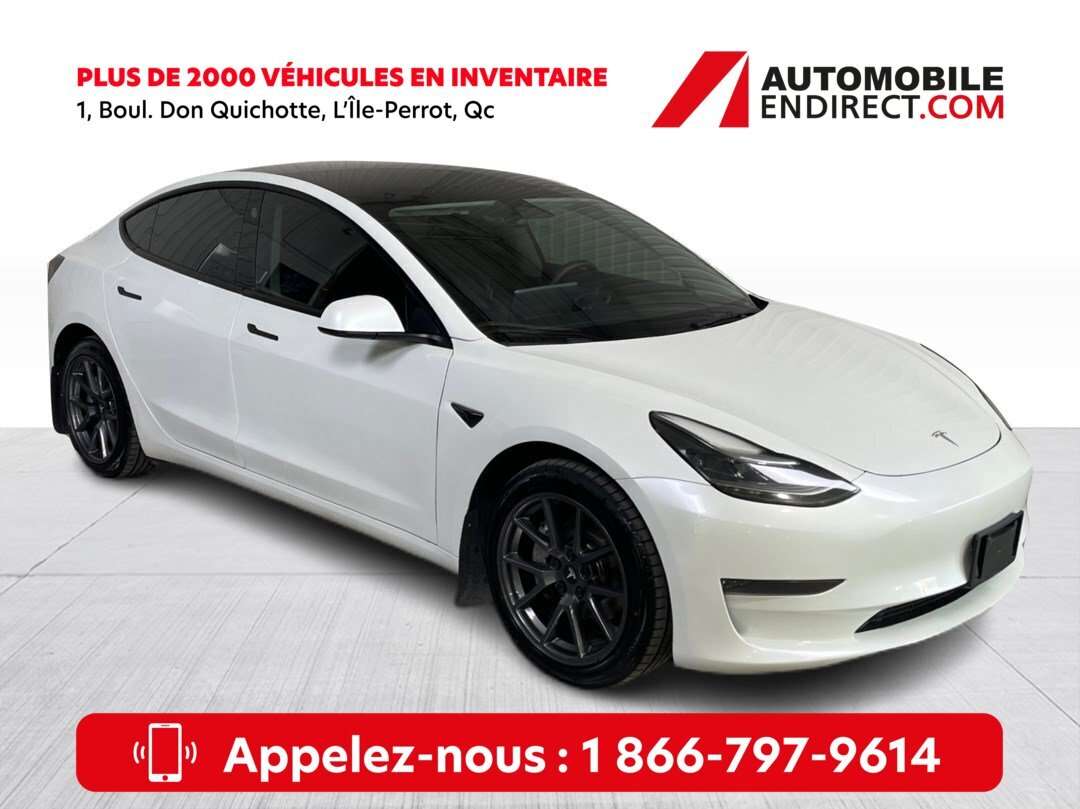 2023 Tesla Model 3 Standard Range Plus Mags Cuir Toit Vitré GPS