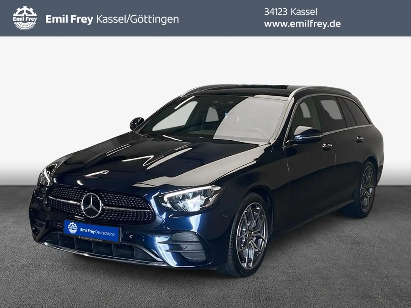 Mercedes-Benz E 220 E-Klasse Blau - 1