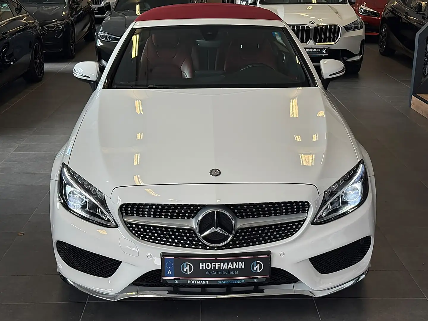 Mercedes-Benz C 220 d 4MATIC Cabrio Aut. AMG/Leder/Airscarf/ Weiß - 2