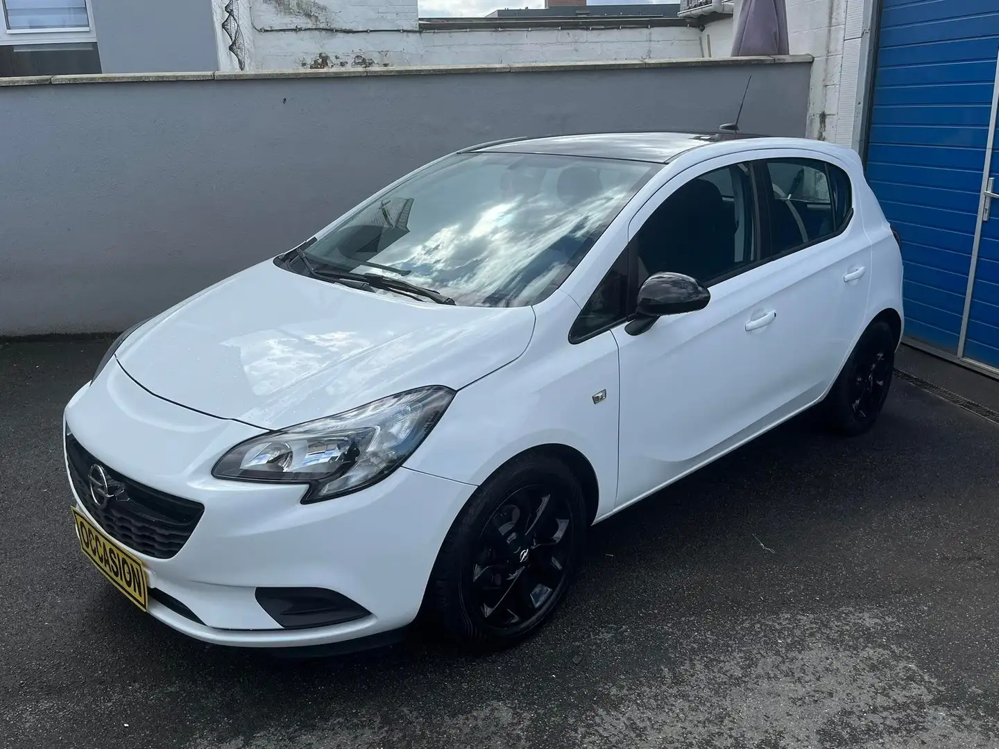 Opel Corsa 1.2i Black Edition 12Mois de garantie Blanc - 1