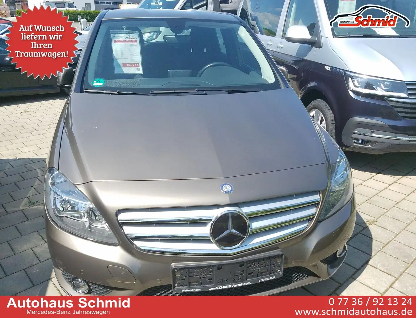Mercedes-Benz B 200 , 7G-DCT, Klima, Navi, SHZ, 8 fach Bereifung, S... Braun - 1