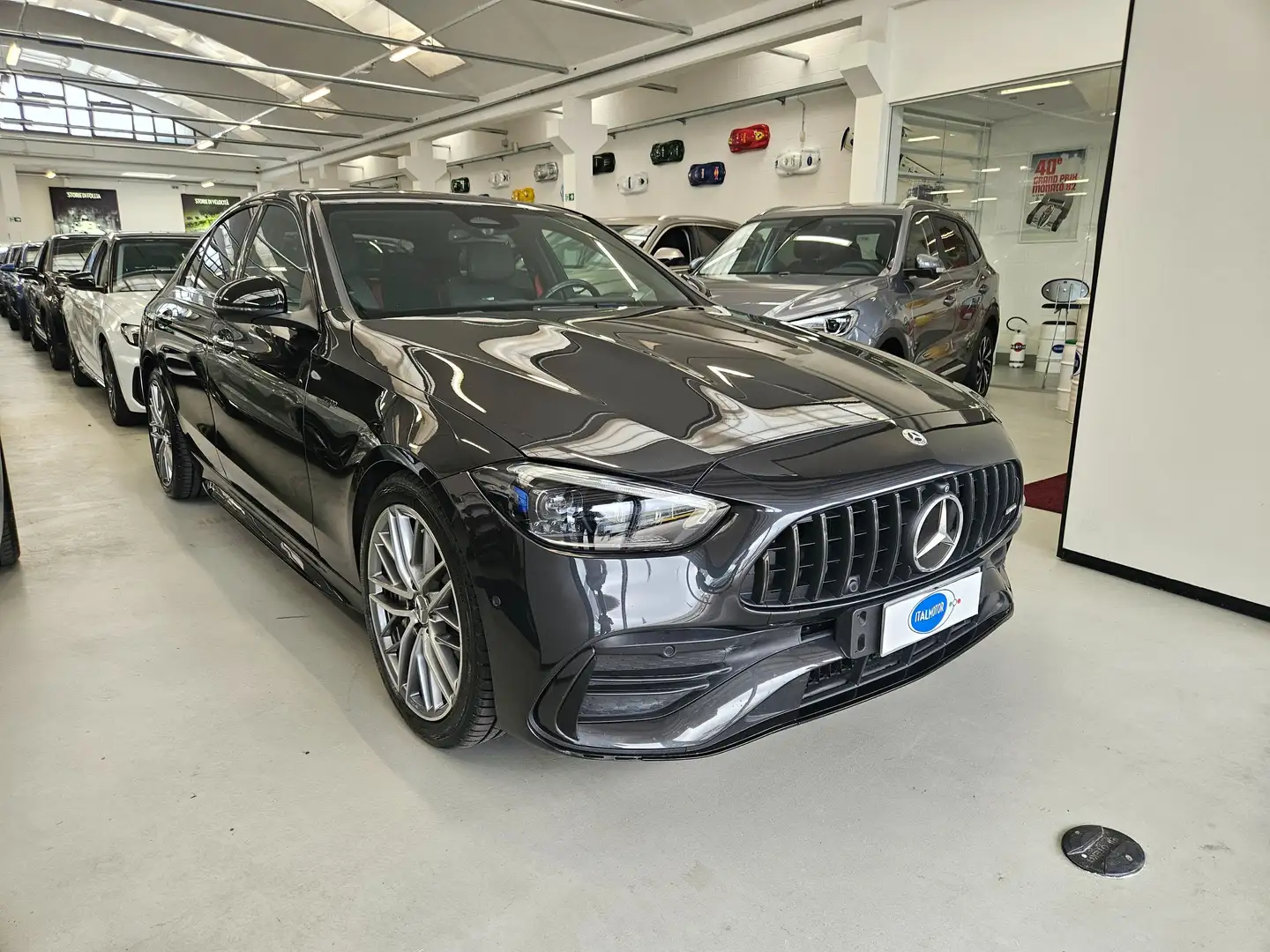 Mercedes-Benz C 43 AMG C AMG 43 mhev Premium Pro 4matic auto Šedá - 1