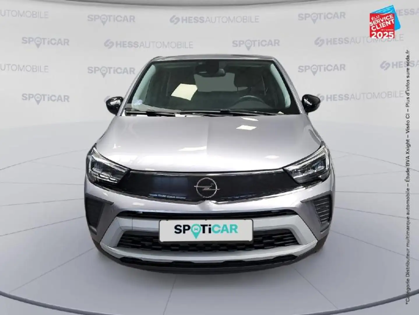 Opel Crossland 1.2 Turbo 110ch Elegance Business Gris - 2