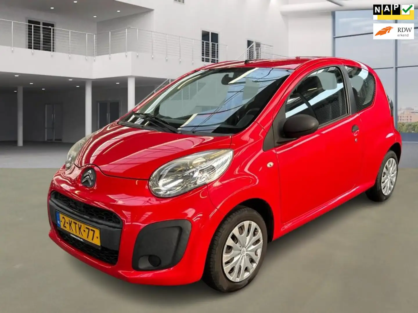Citroen C1 1.0 Attraction APK TOT 28-01-2026 Rouge - 1