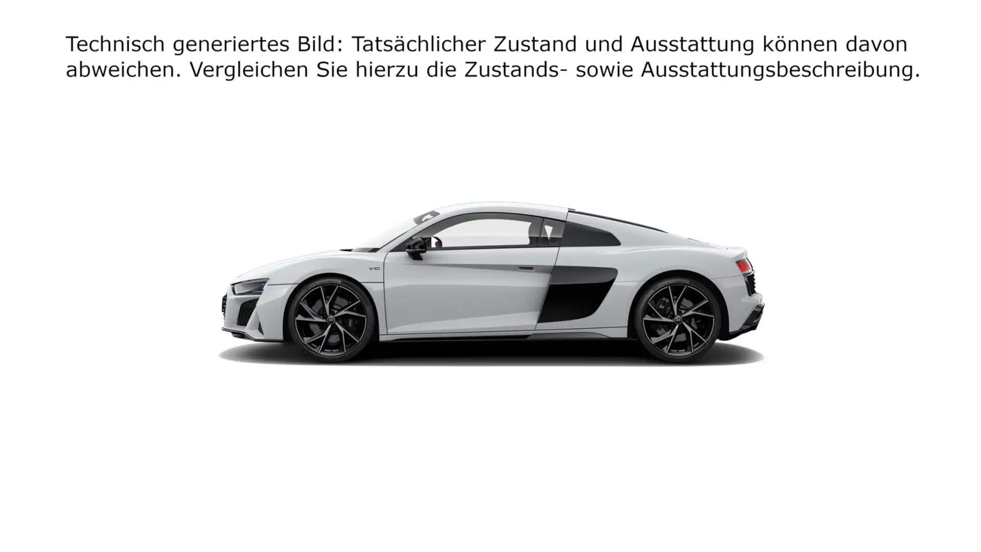 Audi R8 Coupé V10 performance RWD NAPPA LED Grau - 2