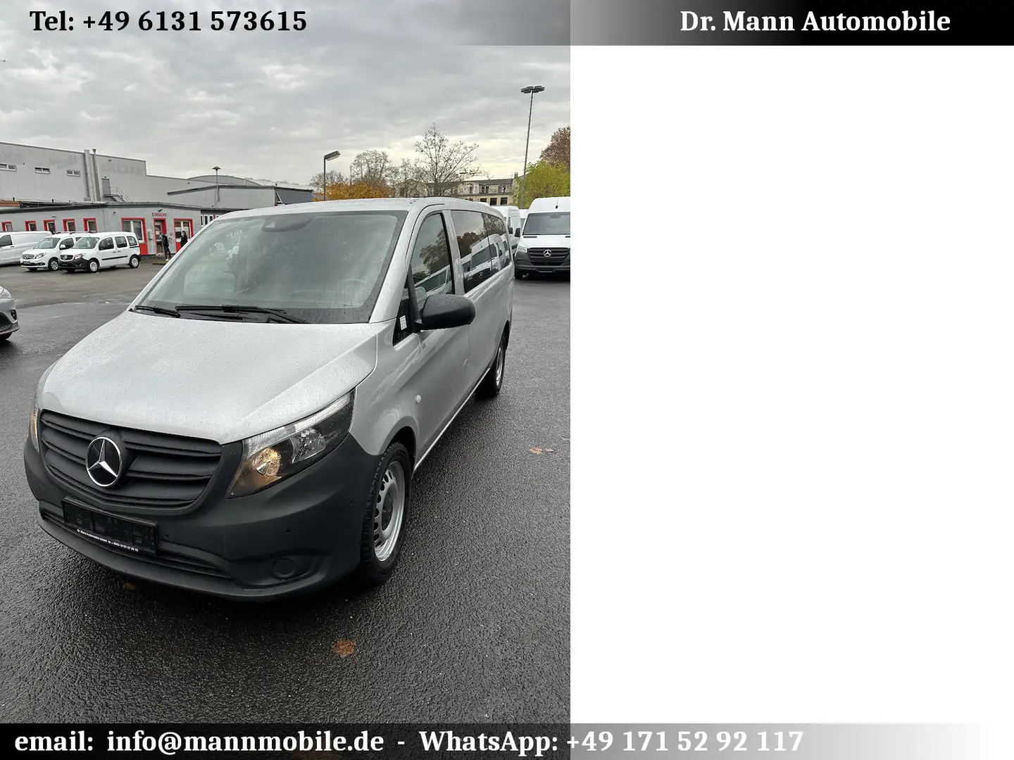 Mercedes-Benz Vito 116 CDI Pro extralang Schienensystem Silber - 1