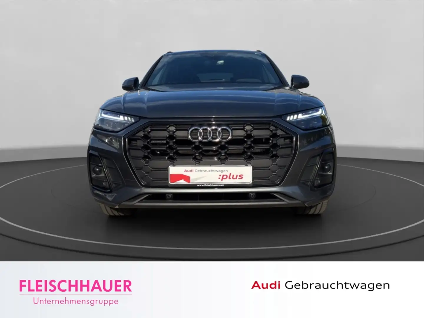 Audi Q5 S line 40 TDI quattro MATRIX+AHK+RFK+NAVI+CARPLAY+ Grau - 2