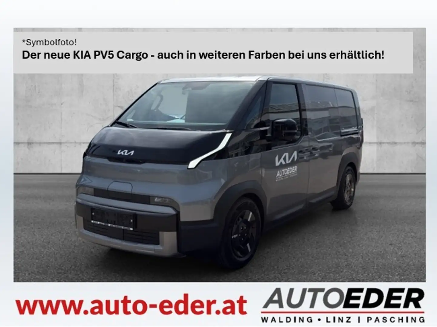 Kia PV5 Passenger PV5 71,2kWh 5Stz Earth Plus Long Range Grau - 1