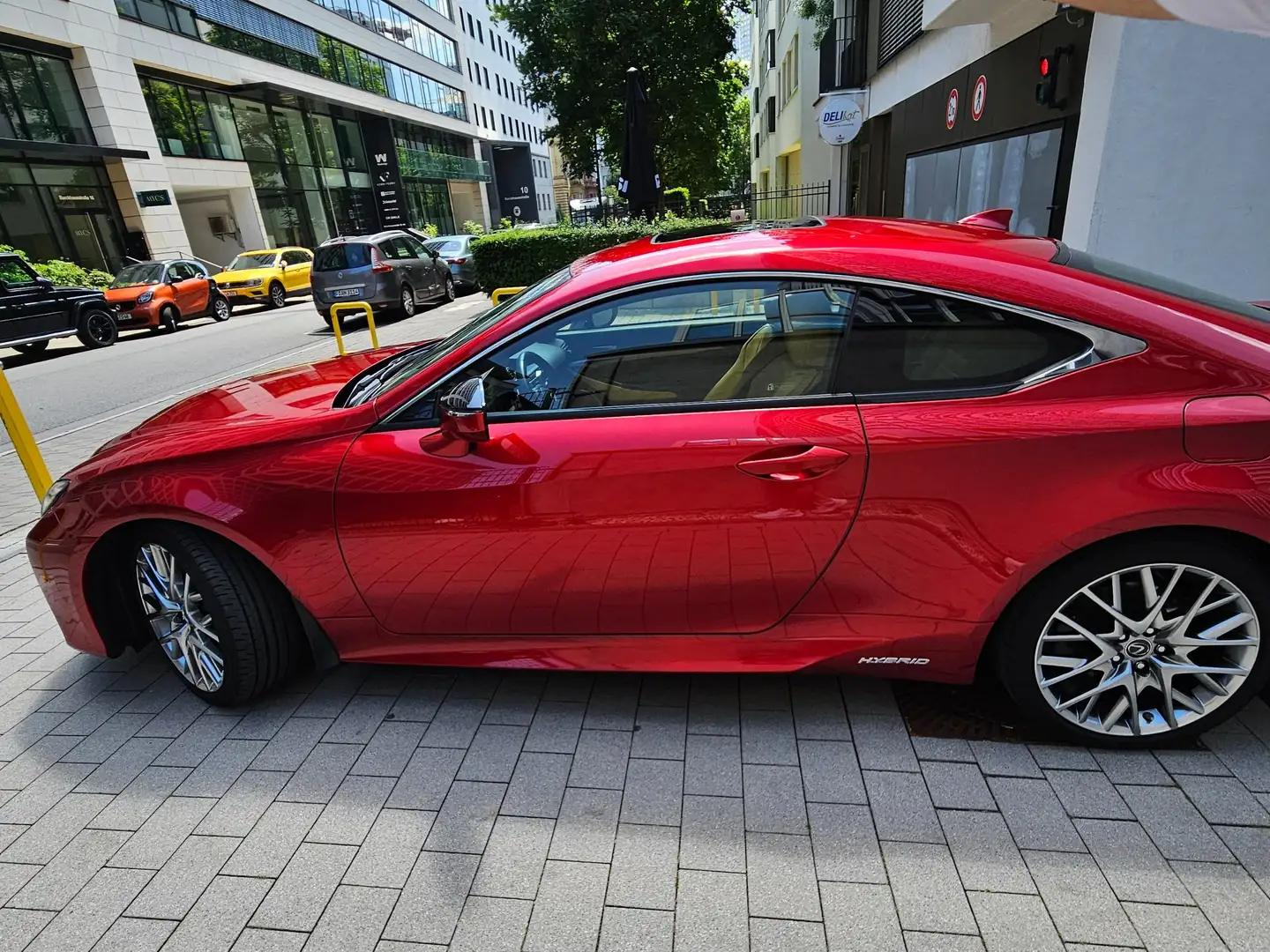 Lexus RC 300h Luxury Line, Facelift! Rouge - 2