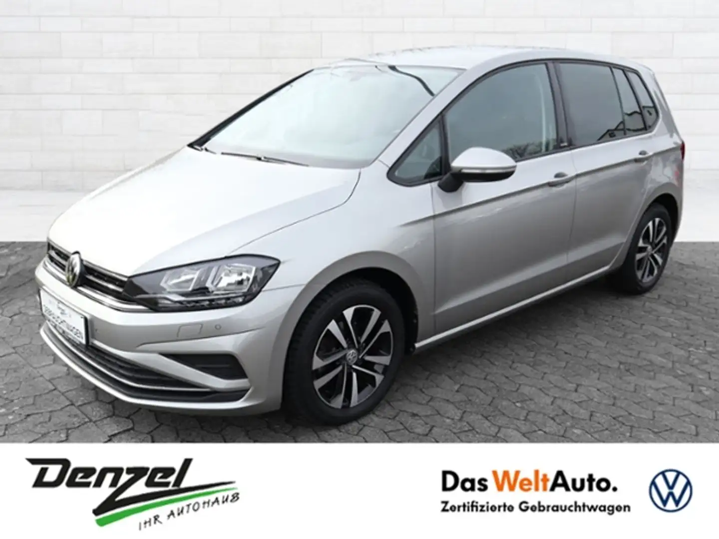 Volkswagen Golf Sportsvan "UNITED" 1.0 TSI NAVI/SITZHZG Plateado - 2