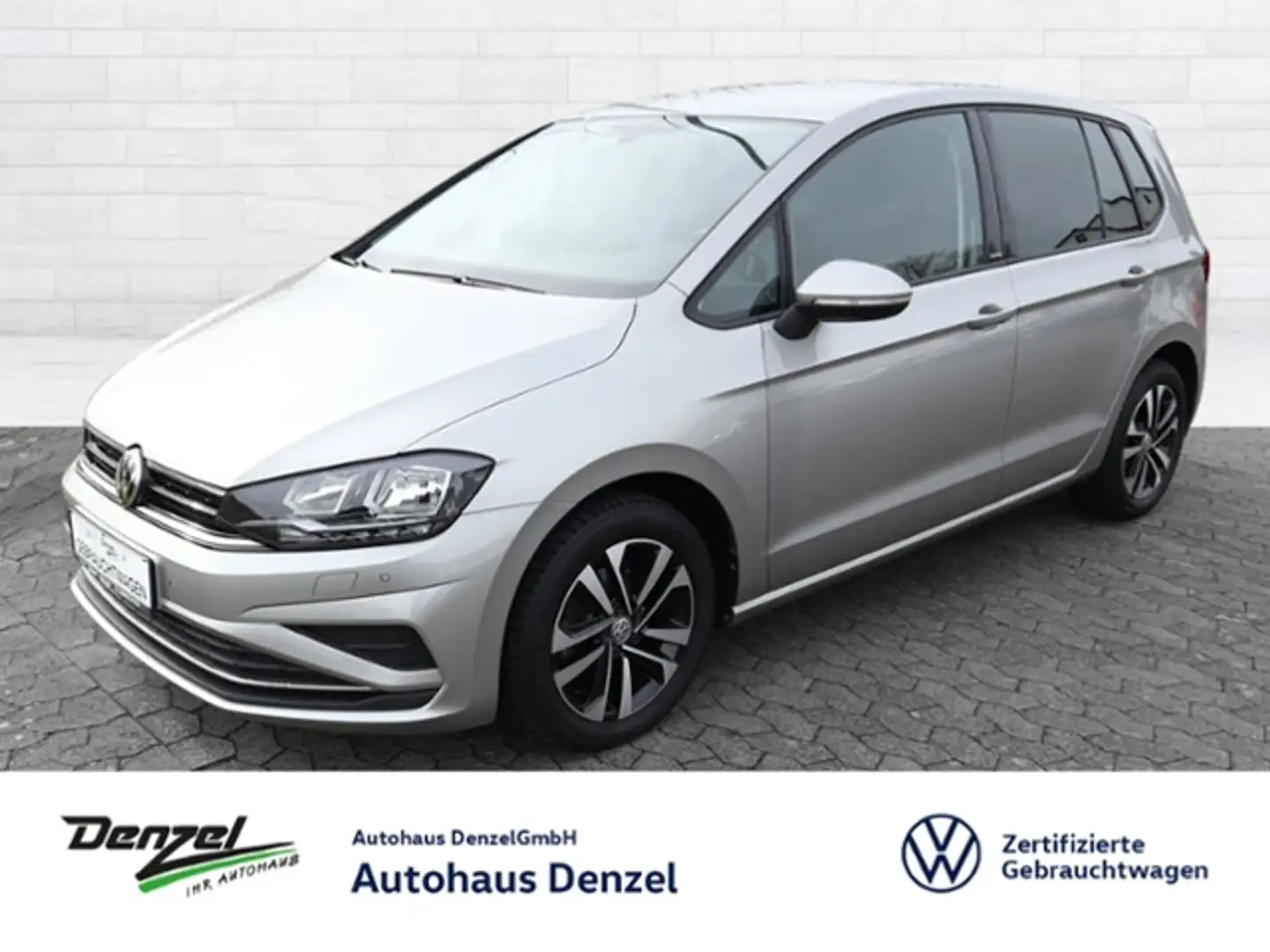Volkswagen Golf Sportsvan "UNITED" 1.0 TSI NAVI/SITZHZG Plateado - 1