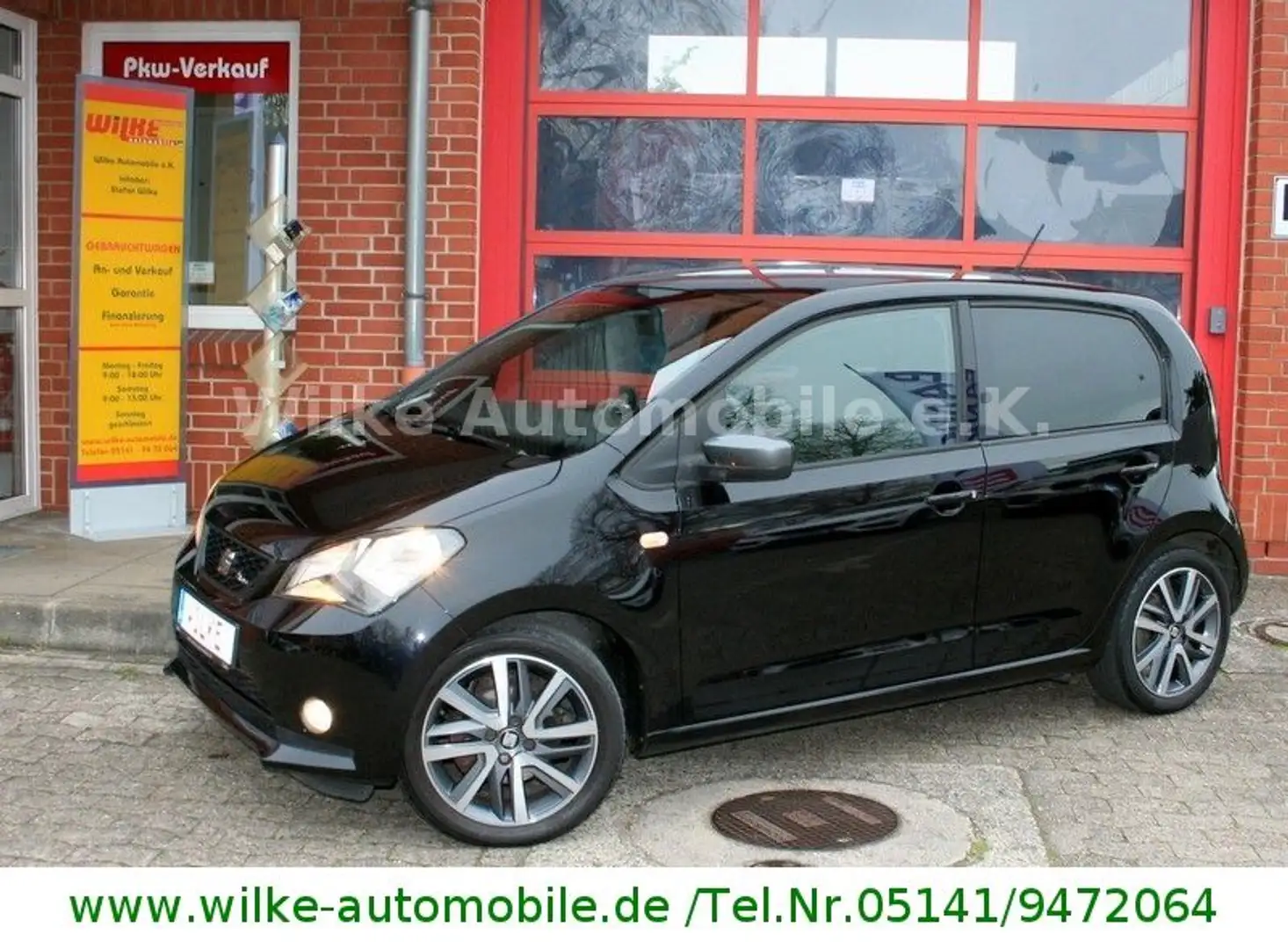 SEAT Mii FR-Line+Navi+Sitzheizg.+Bluetooth+Freisprech Noir - 1
