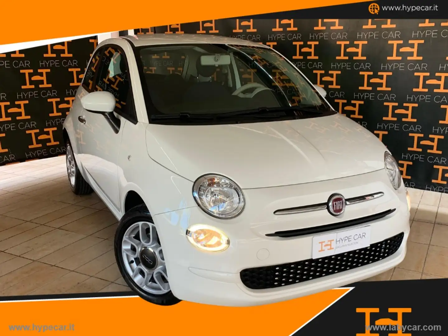 Fiat 500 1.0 Hybrid Weiß - 1