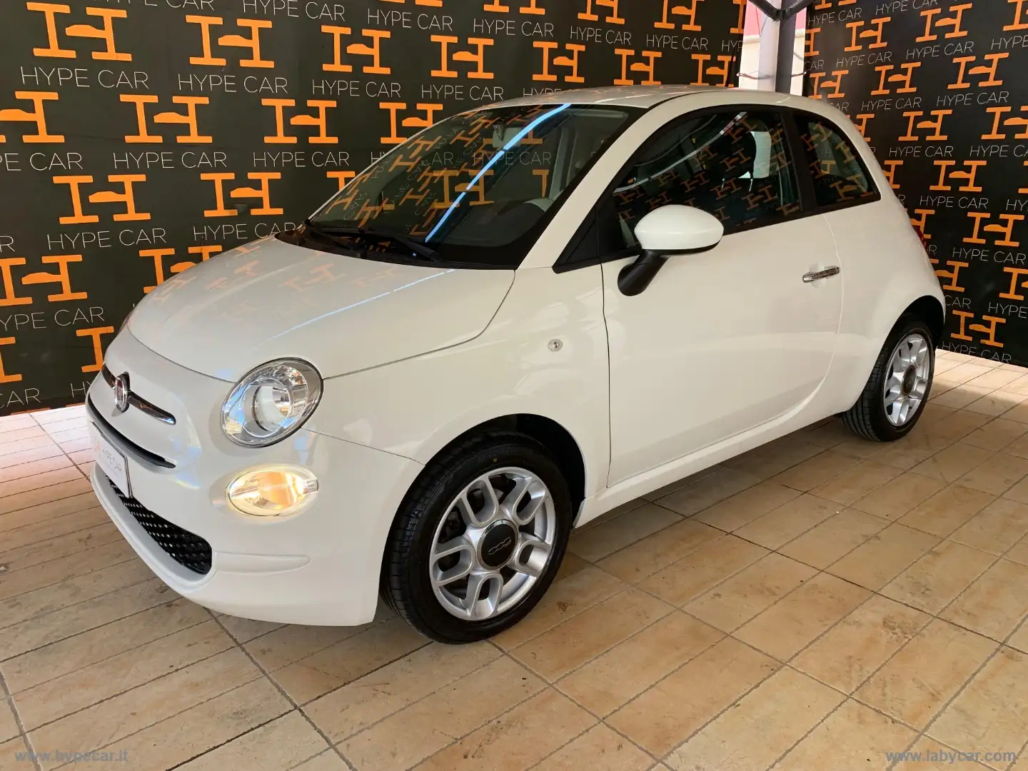 Fiat 500 1.0 Hybrid Weiß - 2