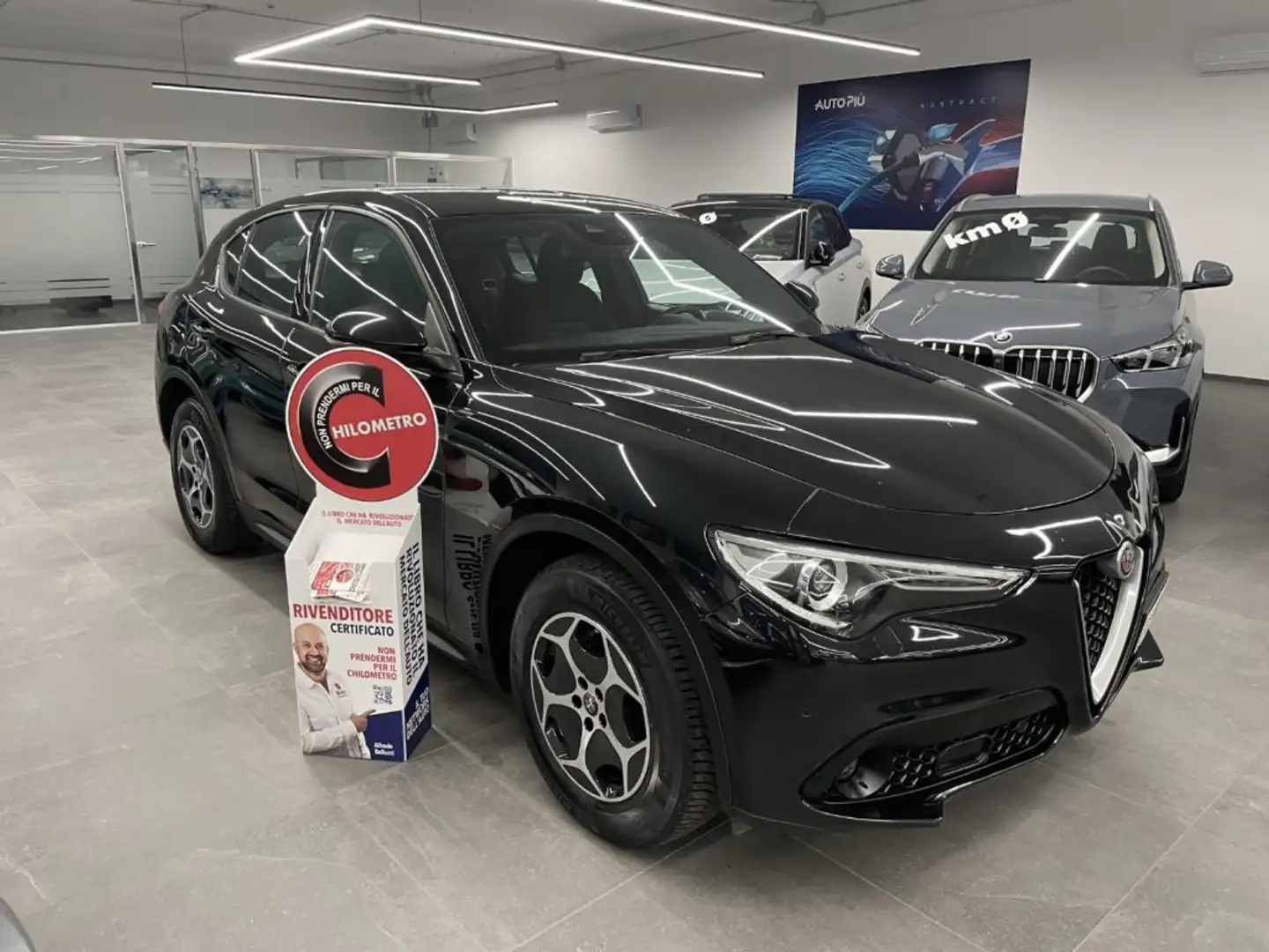 Alfa Romeo Stelvio 2.2 TD 190 CV AT8 Q4 Super Nero - 1