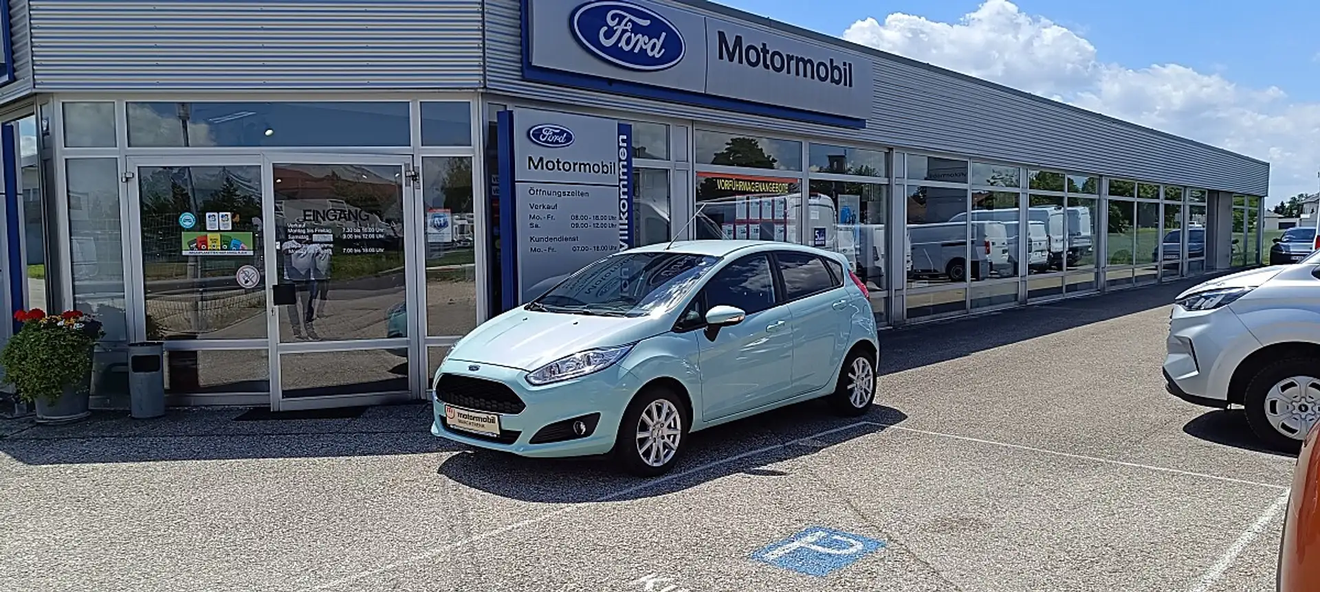 Ford Fiesta Trend 1,25 Grün - 1