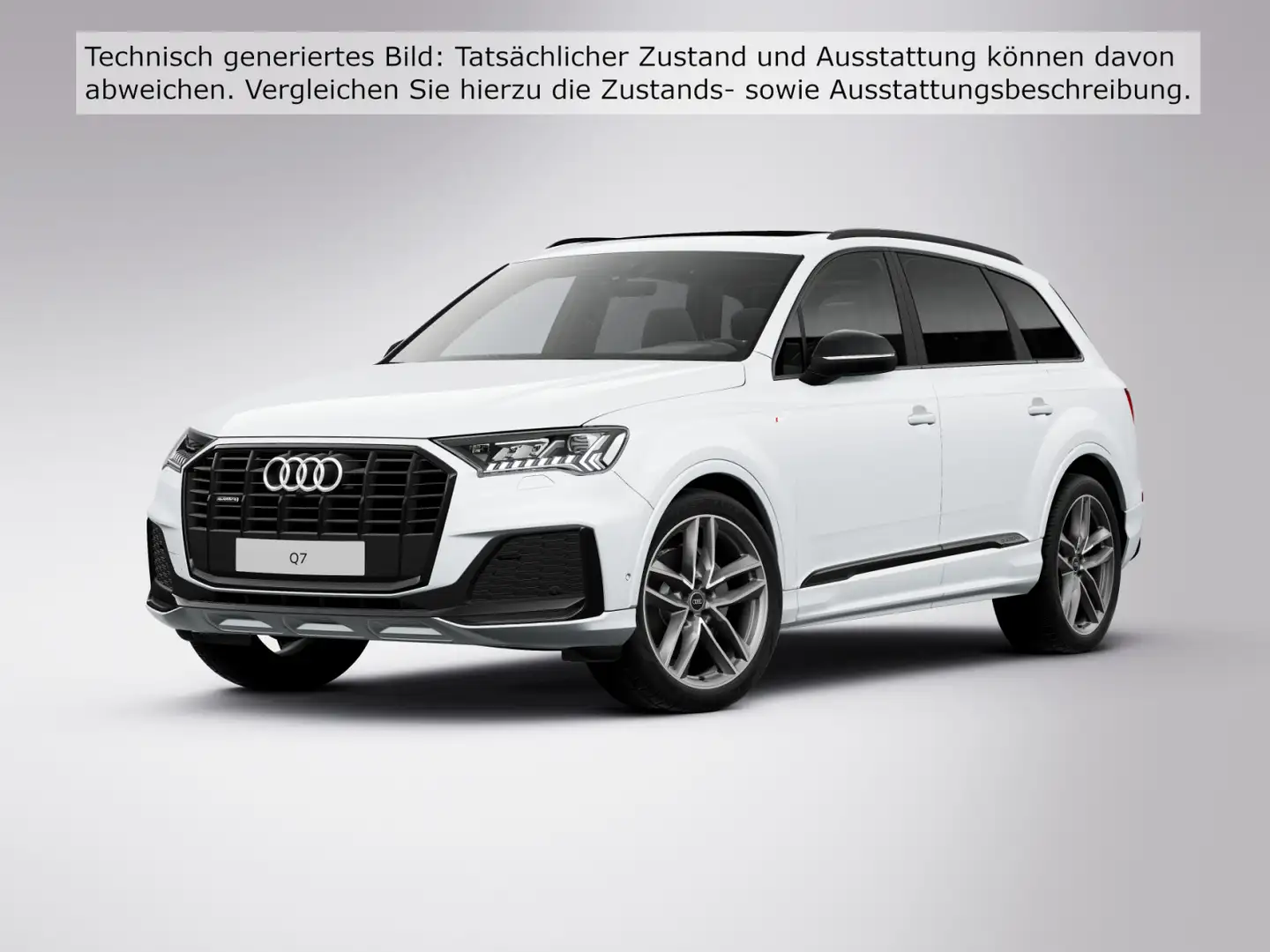 Audi Q7 50 TDI quattro S Line Edition Pano Matrix LED Weiß - 2