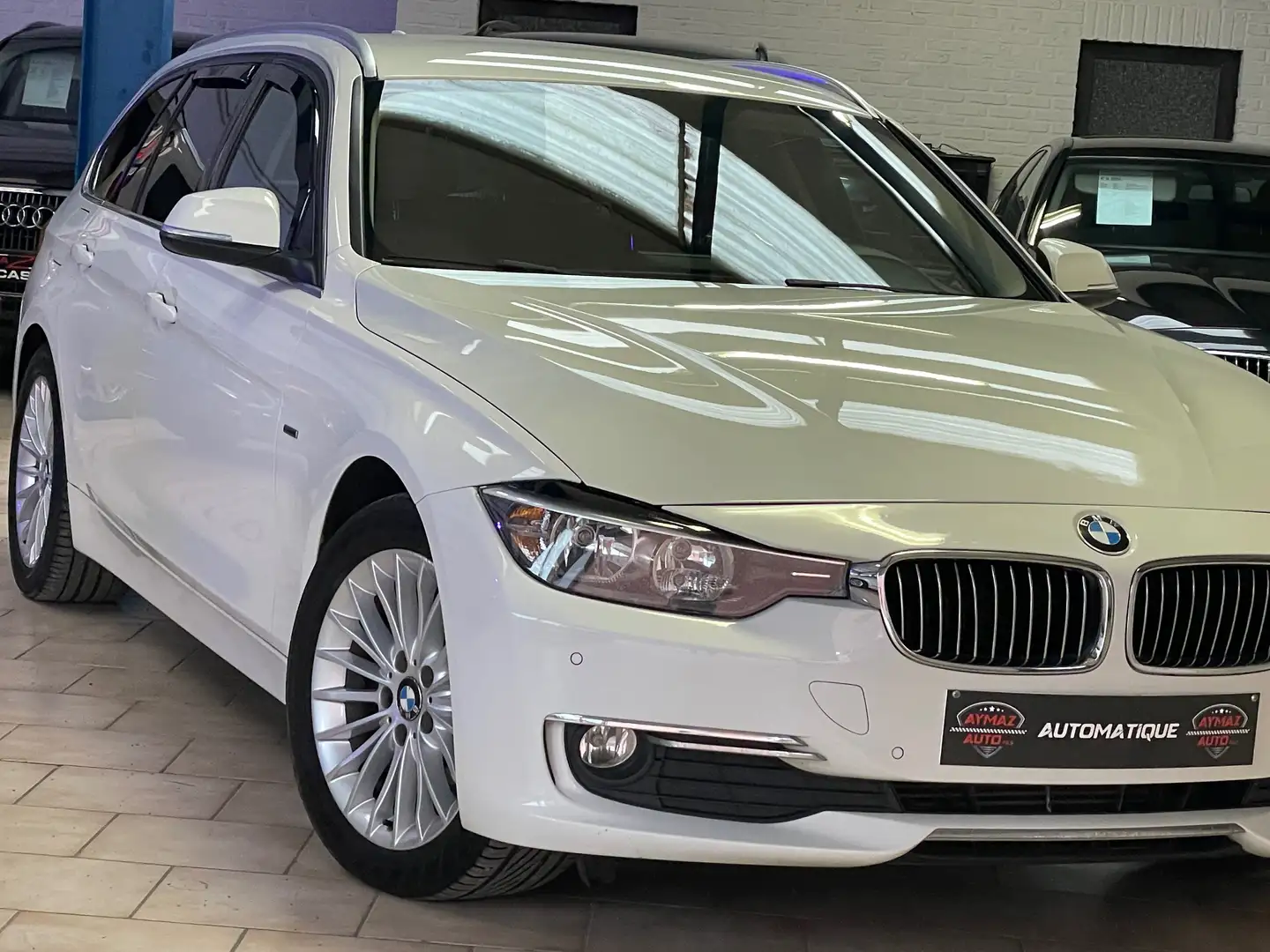 BMW 318 BREAK dA *** BOITE AUTOMATIQUE *** Wit - 2