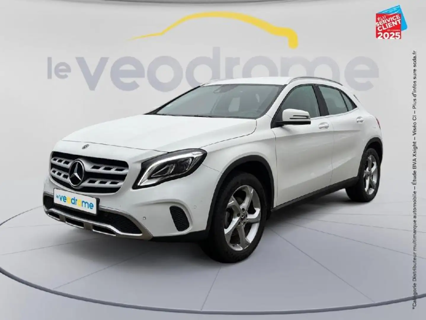 Mercedes-Benz GLA 200 200 156ch Sensation 7G-DCT Euro6d-T Blanc - 1