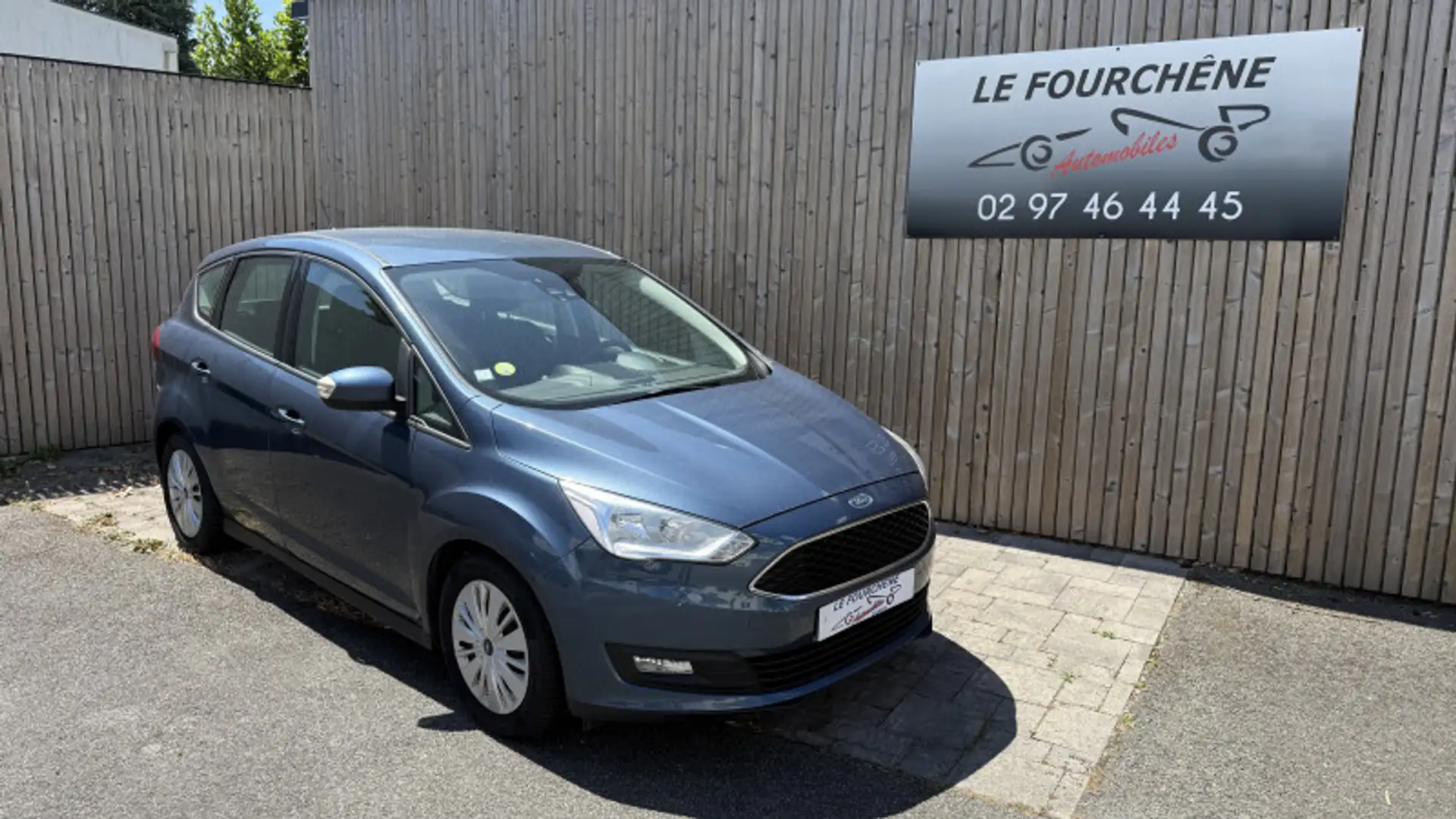 Ford C-Max 1.5 TDCI 120CH STOP\u0026START TREND BUSINESS POWE Bleu - 1