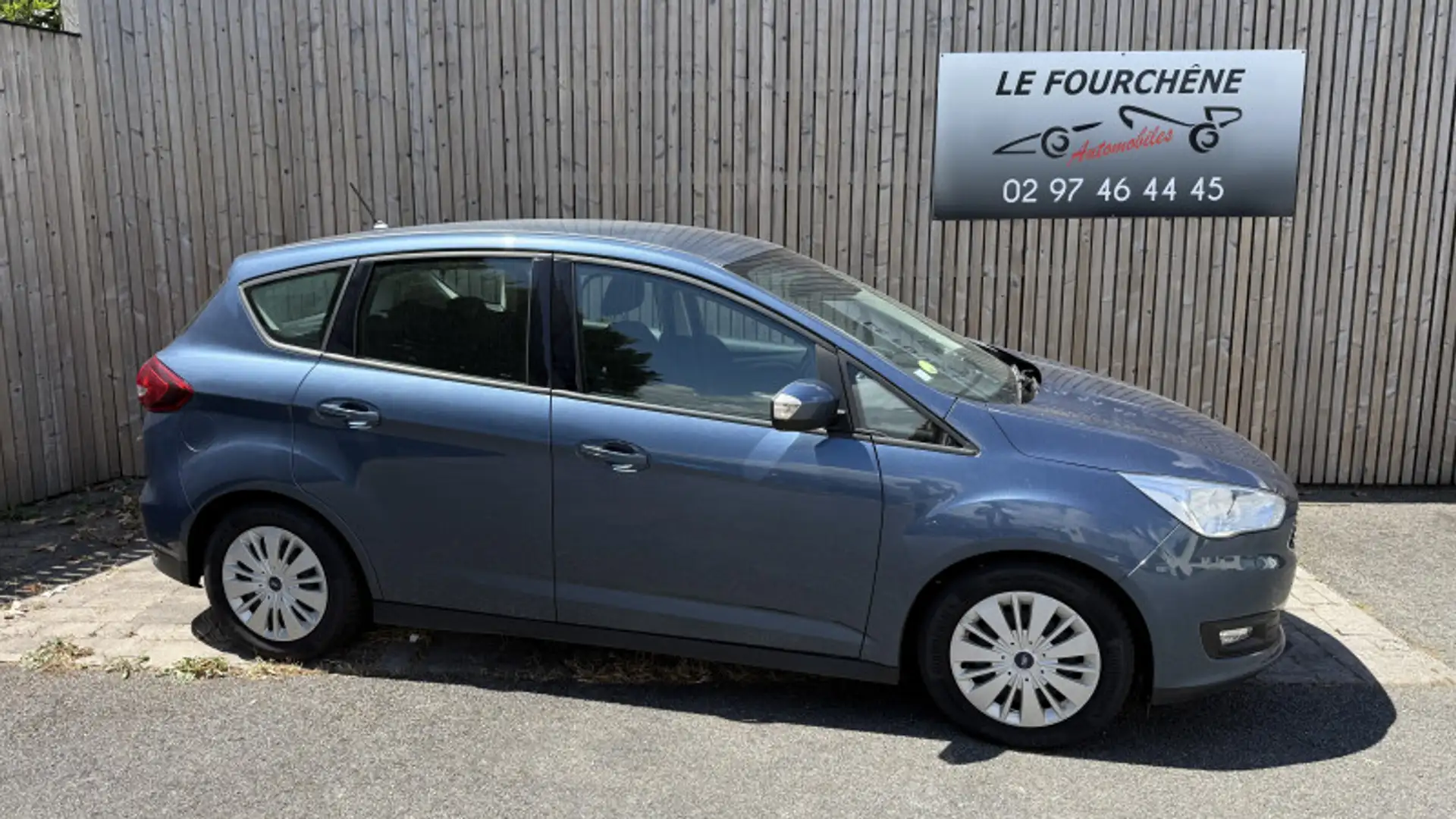 Ford C-Max 1.5 TDCI 120CH STOP\u0026START TREND BUSINESS POWE Bleu - 2