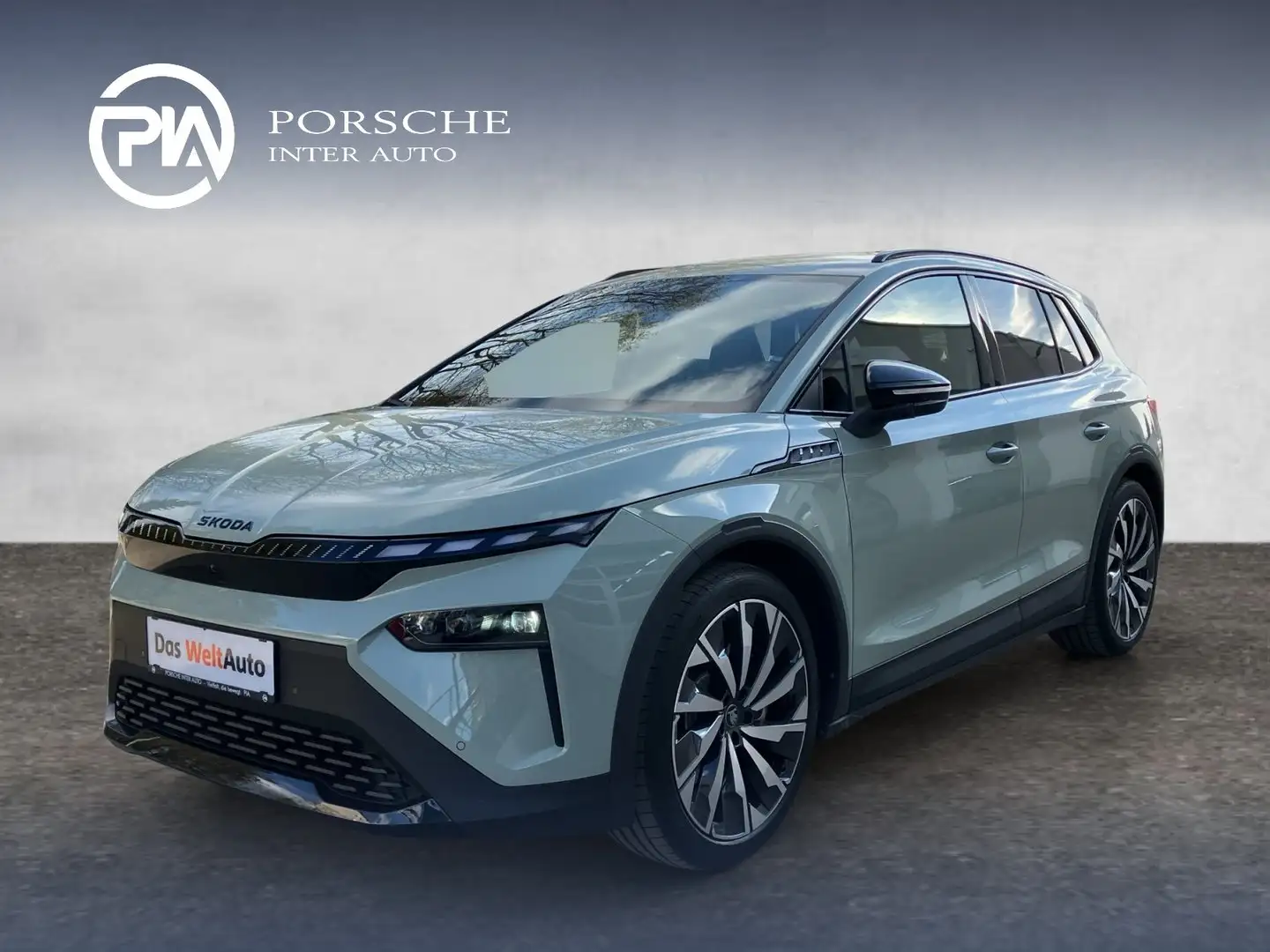 Skoda Elroq Sportline 85 Grün - 1