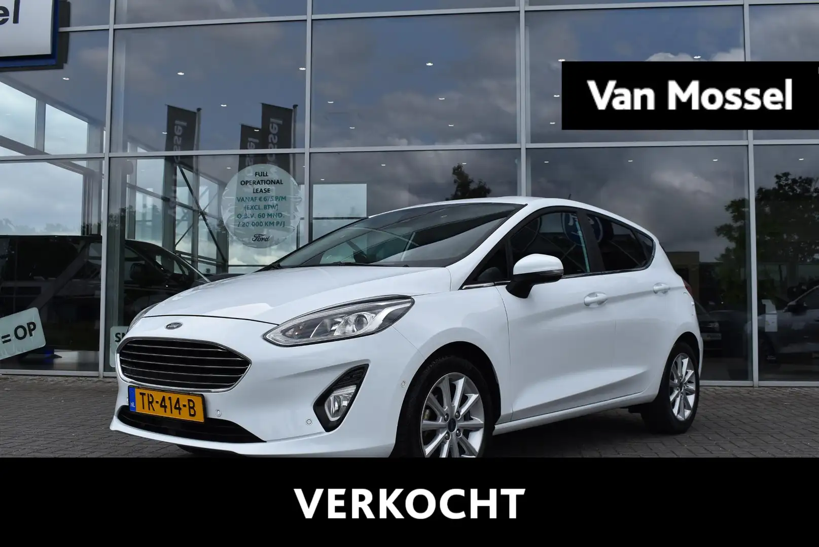 Ford Fiesta 1.0 EcoBoost Titanium | Climate Control | Cruise C Blanc - 1