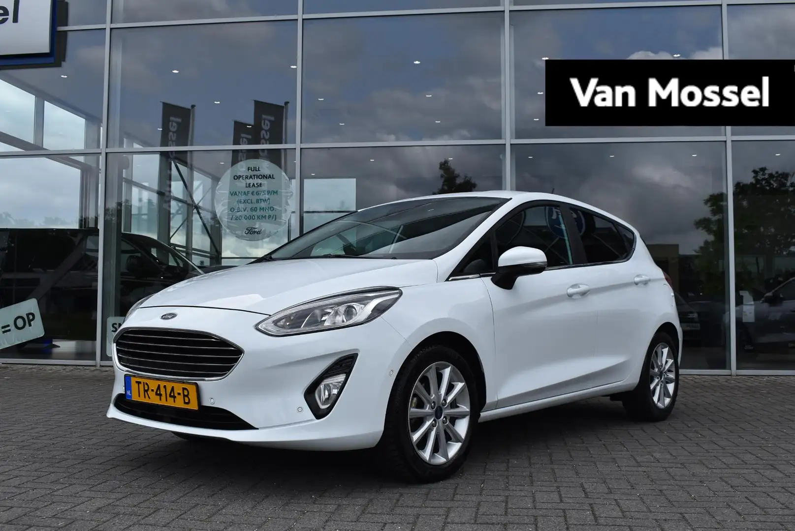 Ford Fiesta 1.0 EcoBoost Titanium | Climate Control | Cruise C Blanco - 1