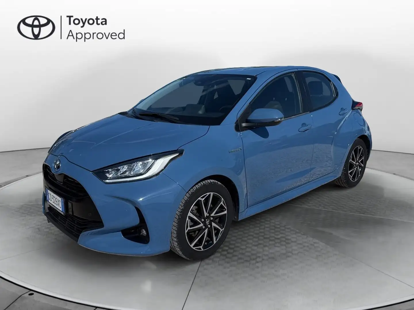 Toyota Yaris Yaris 1.5 Hybrid 5 porte Trend Bleu - 1