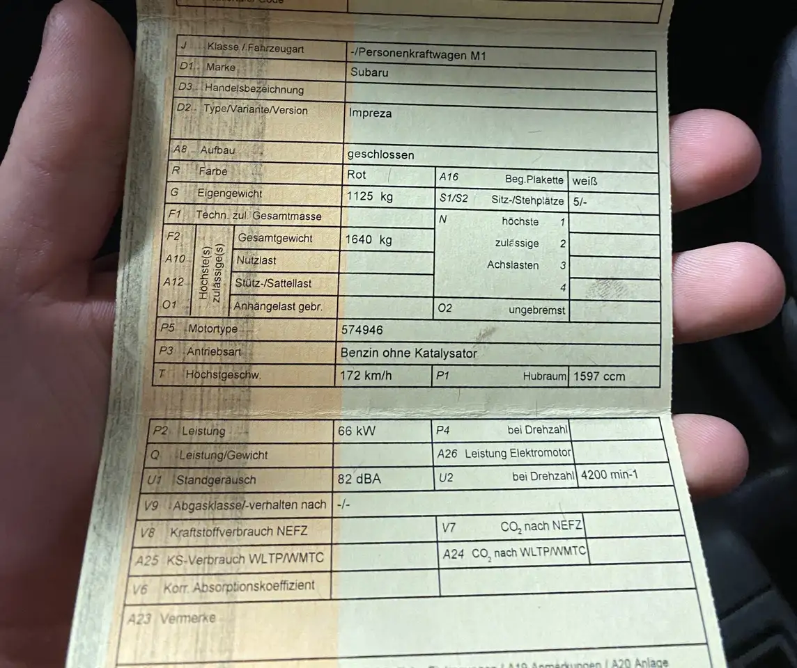 Subaru Impreza 1,6 GL 4WD, foto 11