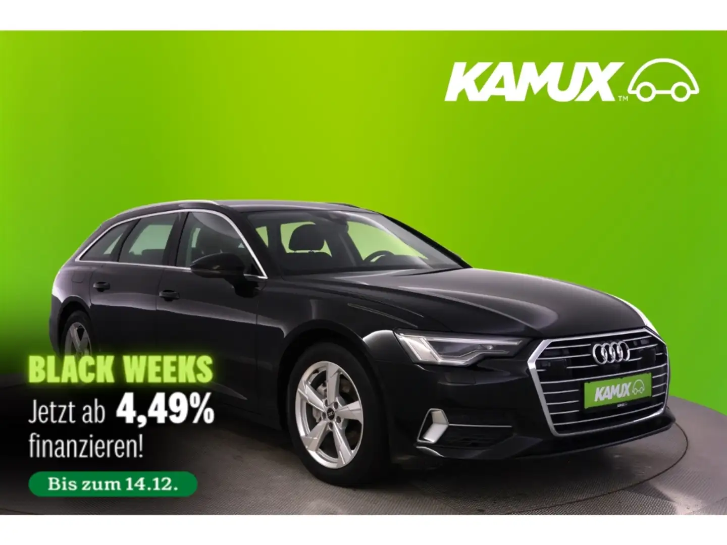 Audi A6 40 TDI Avant S-Tronic Sport+LED+NAVI+KAMERA Negro - 1