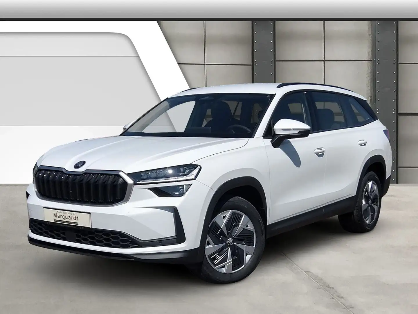 Skoda Kodiaq 1.5 TSI mHEV Selection AHK Stdhzg SideACC Bílá - 1
