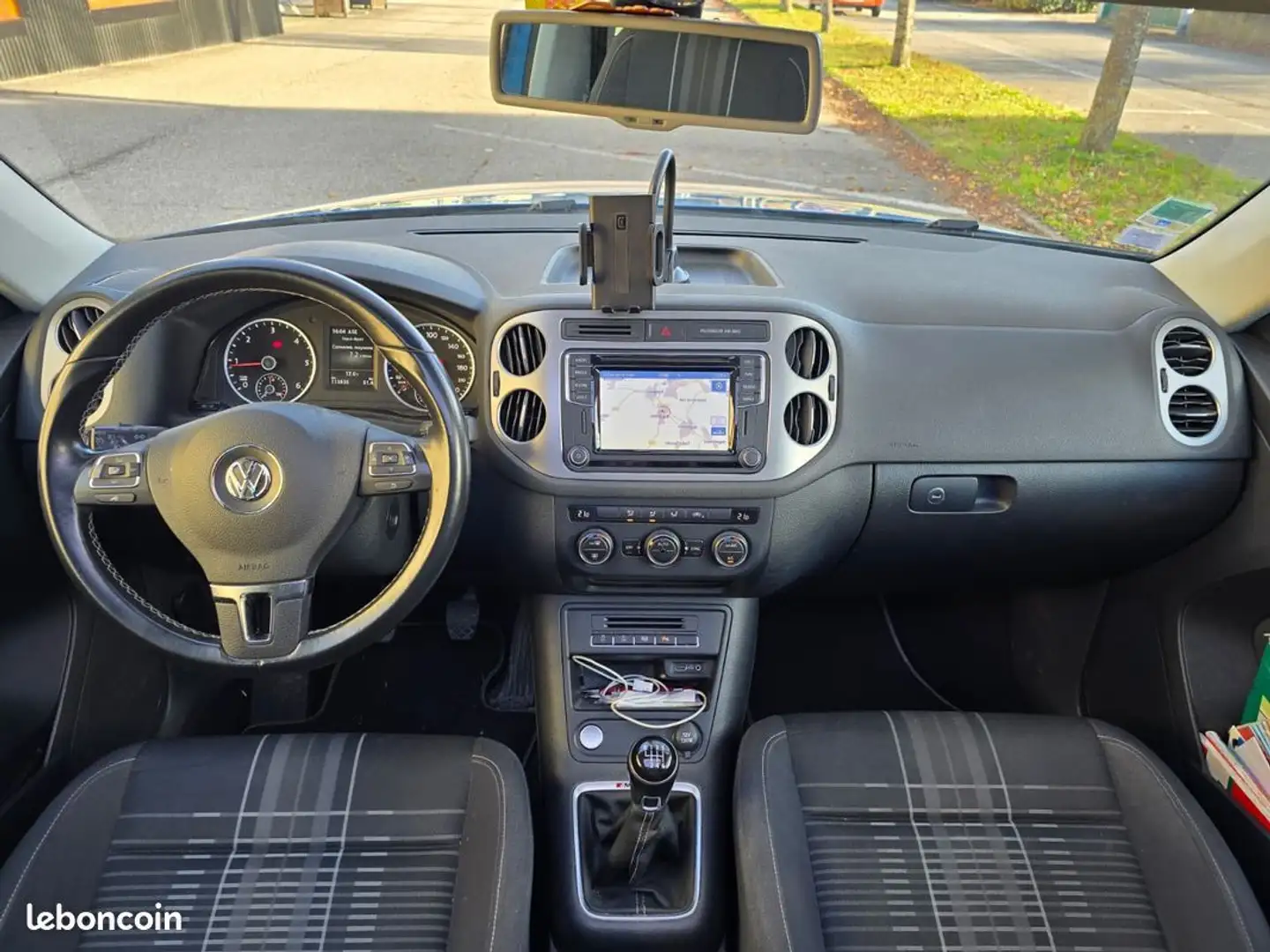 Volkswagen Tiguan 2.0 tdi 150ch 4motion lounge + attelage Blau - 2