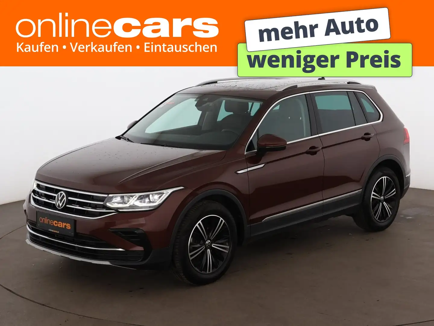 Volkswagen Tiguan 2.0 TDI Elegance LED SKY RADAR LEDER NAVI Braun - 1