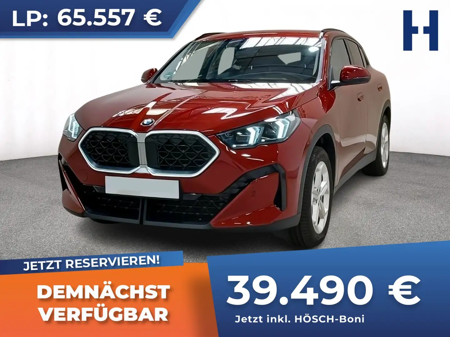 BMW X2 xDrive20d Aut. ASSIST PROF HEAD-UP AHK GLOW Rot - 1