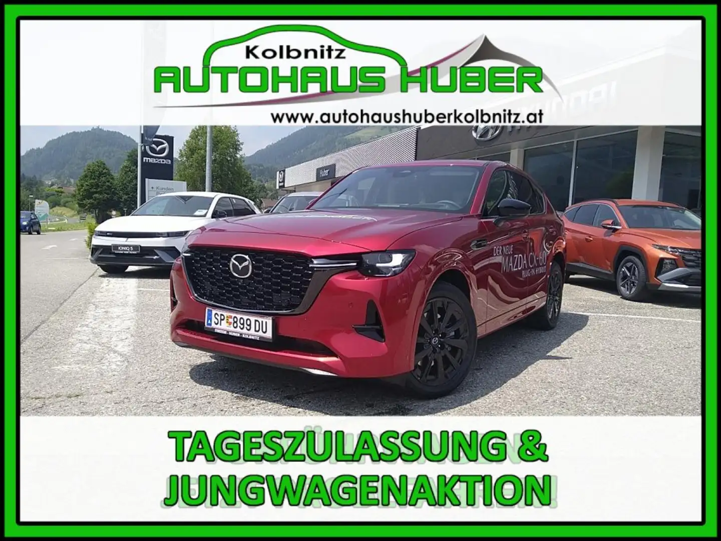 Mazda CX-60 2,5 BENZIN-PHEV AUT AWD HOMURA COSO DRAS Rot - 1