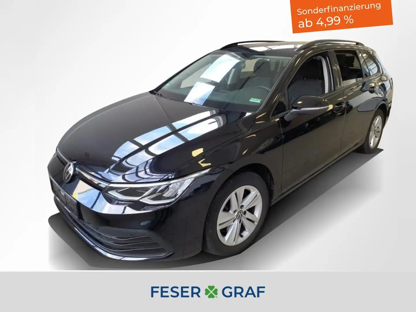 Volkswagen Golf Variant 2.0l TDI 7-DSG AHK NAVI Schwarz - 1