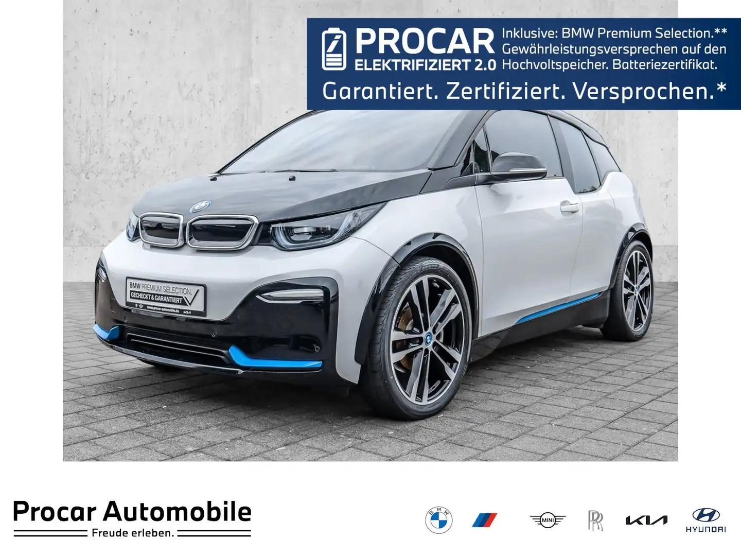 BMW i3 s 120 RFK NAVI Standh. LED PDC V+H DAB Klima Weiß - 1