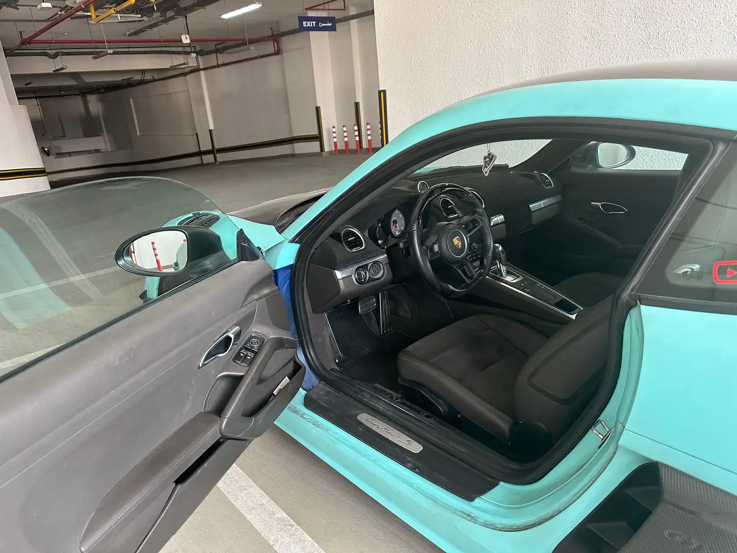 Porsche 718 Cayman S (GT4RS) Bleu - 2