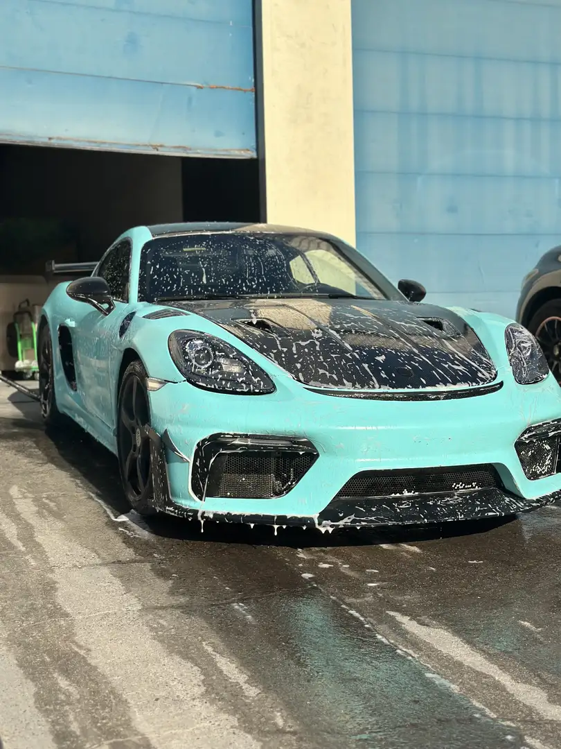 Porsche 718 Cayman S (GT4RS) Bleu - 1