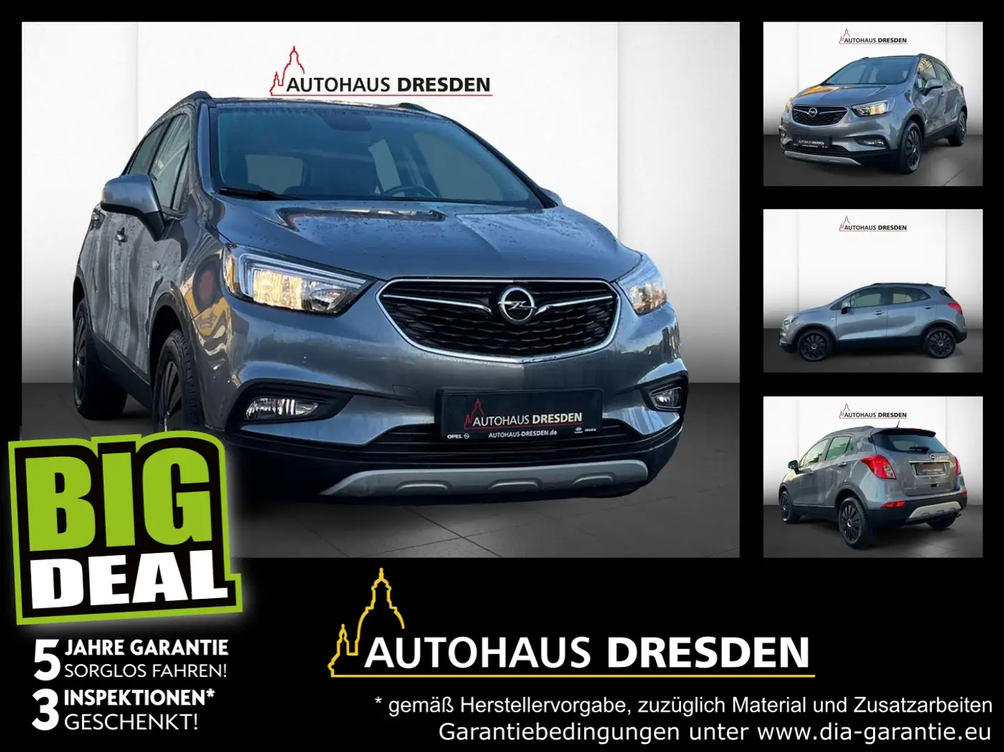 Opel Mokka X 1.4 Turbo Selection Grau - 1