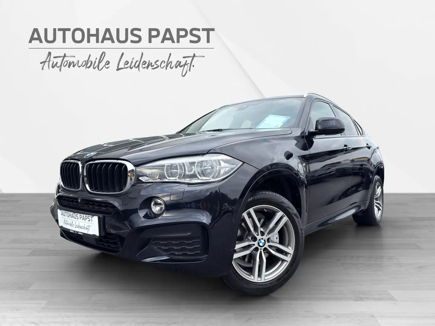 BMW X6 *** M-SPORT *** Anhängelast 3.500 kg *** Schwarz - 1