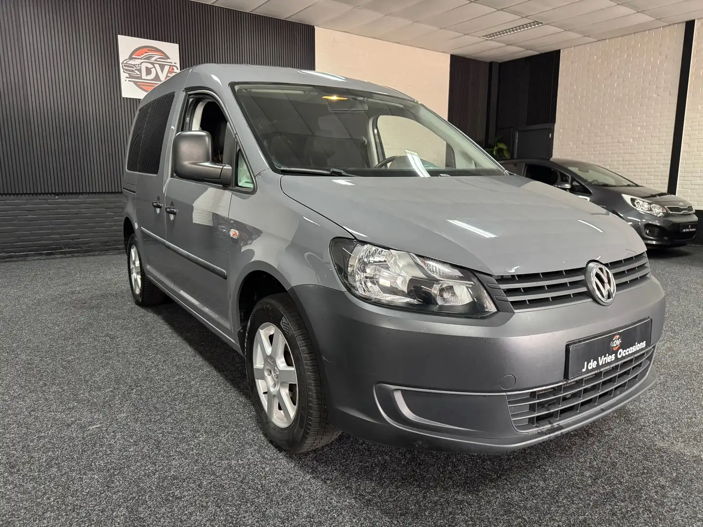 Volkswagen Caddy 1.2 TSI Trendline 7p. SCHUIFDEUR, AIRCO, ELEK PAKK Gris - 2