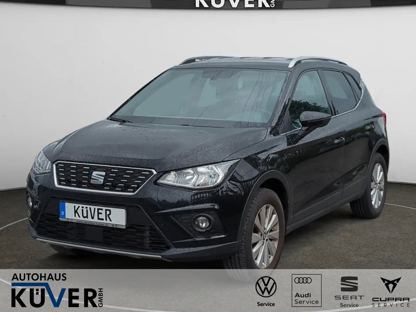 SEAT Arona Xcellence 1,0 TSI DSG Navi+ACC+AHK+Shzg. Чёрный - 1
