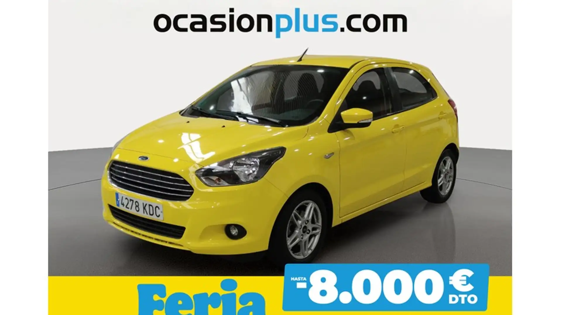 Ford Ka/Ka+ Ka+ 1.19 Ti-VCT Ultimate Jaune - 1