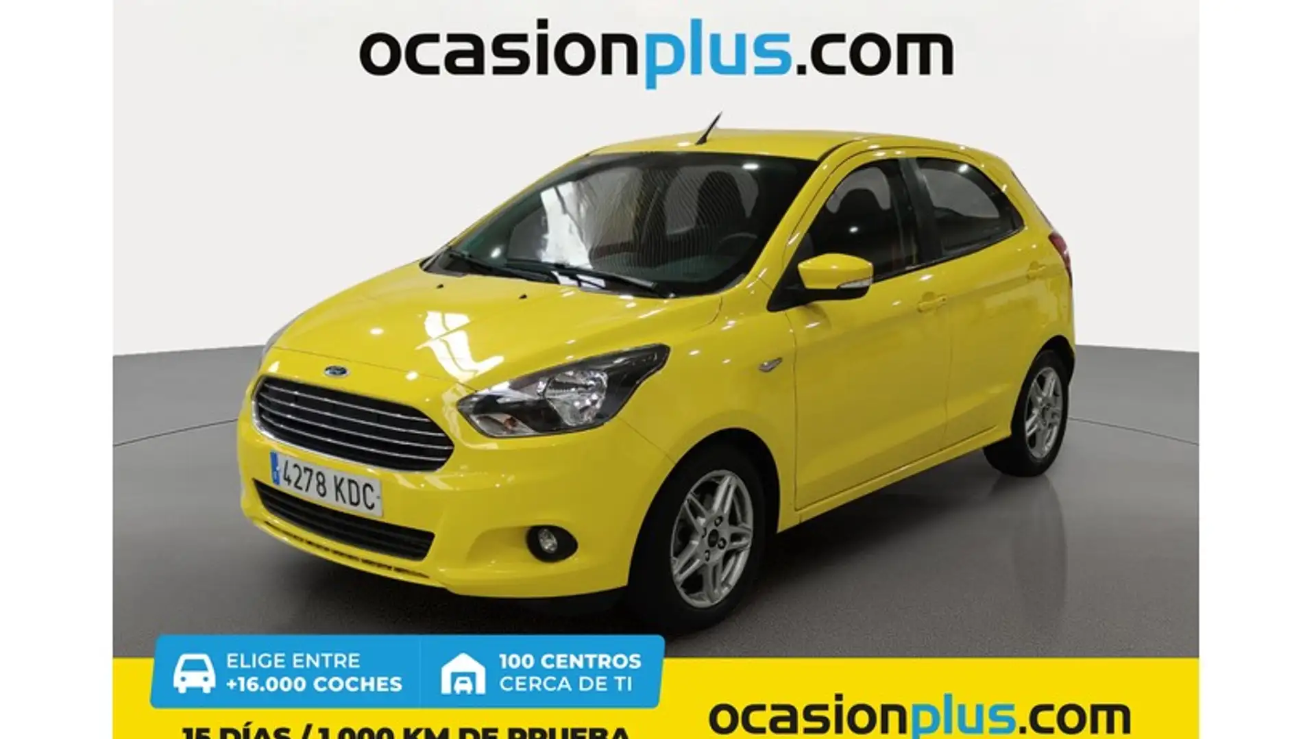 Ford Ka/Ka+ Ka+ 1.19 Ti-VCT Ultimate Gelb - 1