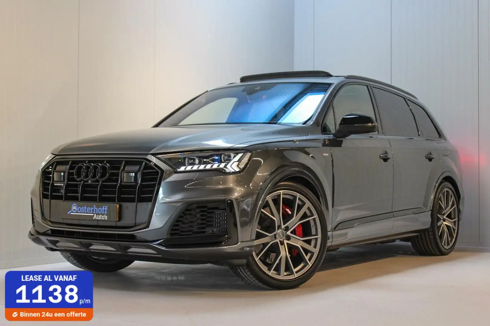 Audi Q7 60 TFSI e Quattro Competition PANO | B&O ADVANCED Gris - 1