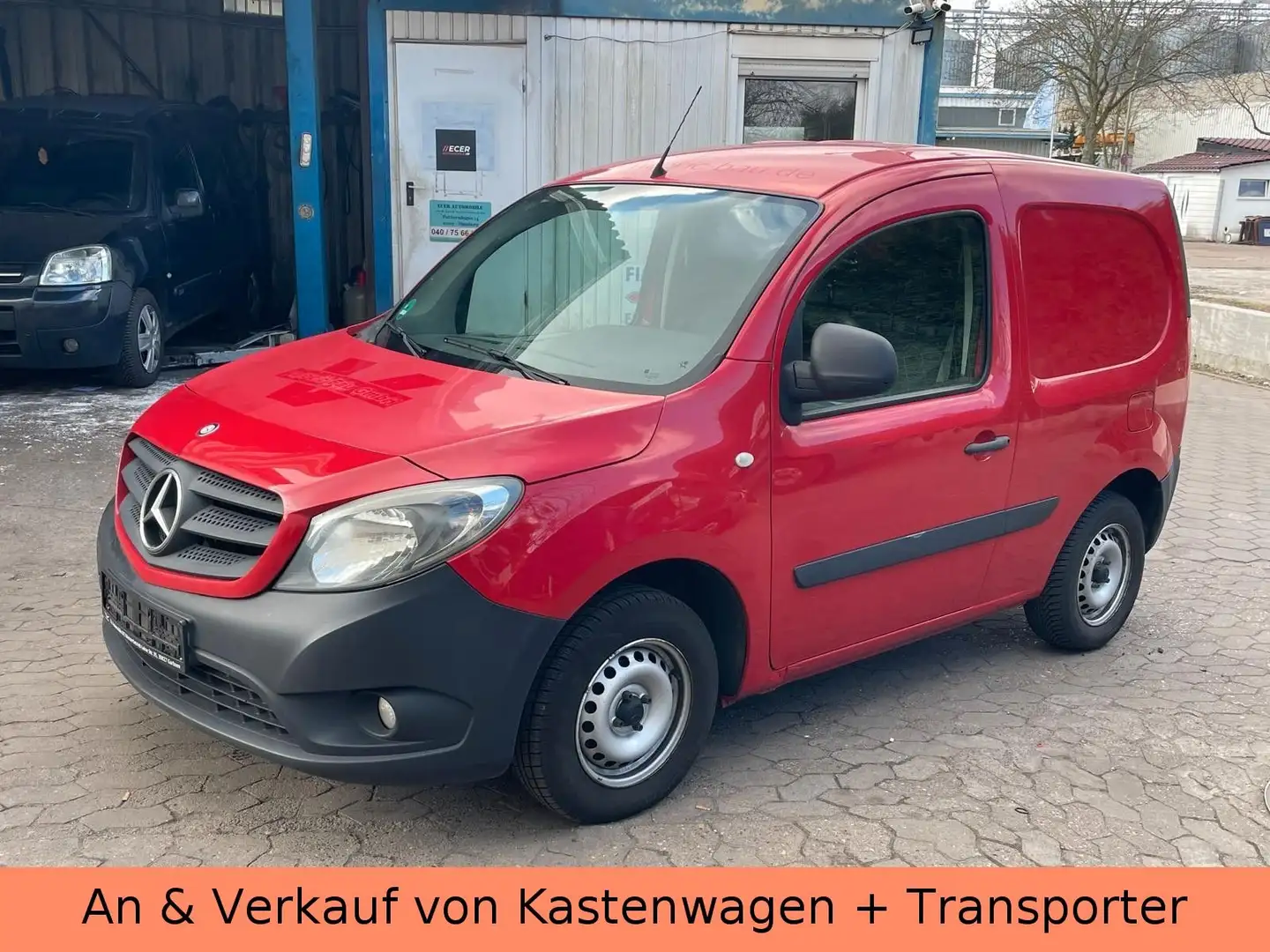 Mercedes-Benz Citan Kasten 108 CDI kompakt - TÜV 04.26 Rojo - 2