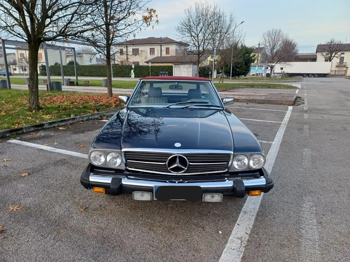 Mercedes-Benz SL 380 Roadster Bleu - 2