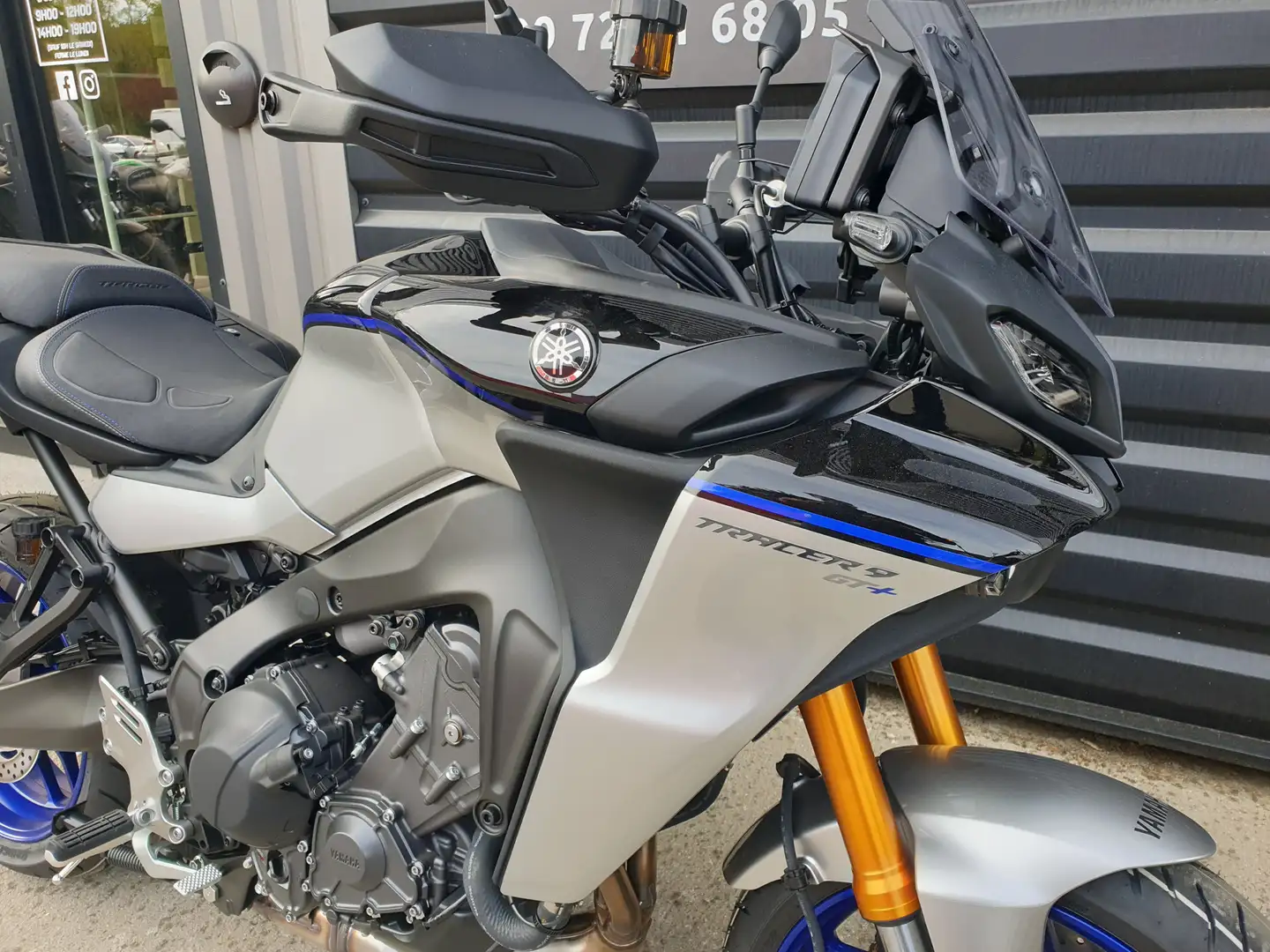 Yamaha Tracer 9 GT Bleu - 2